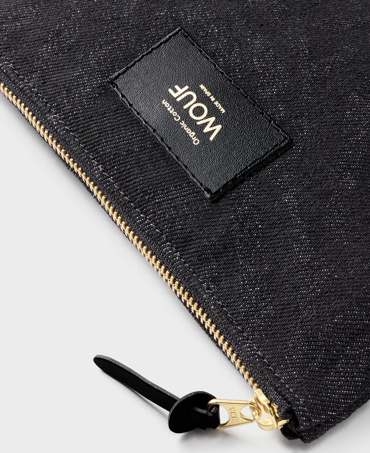 Wouf Denim Collection Large Pouch Dafne