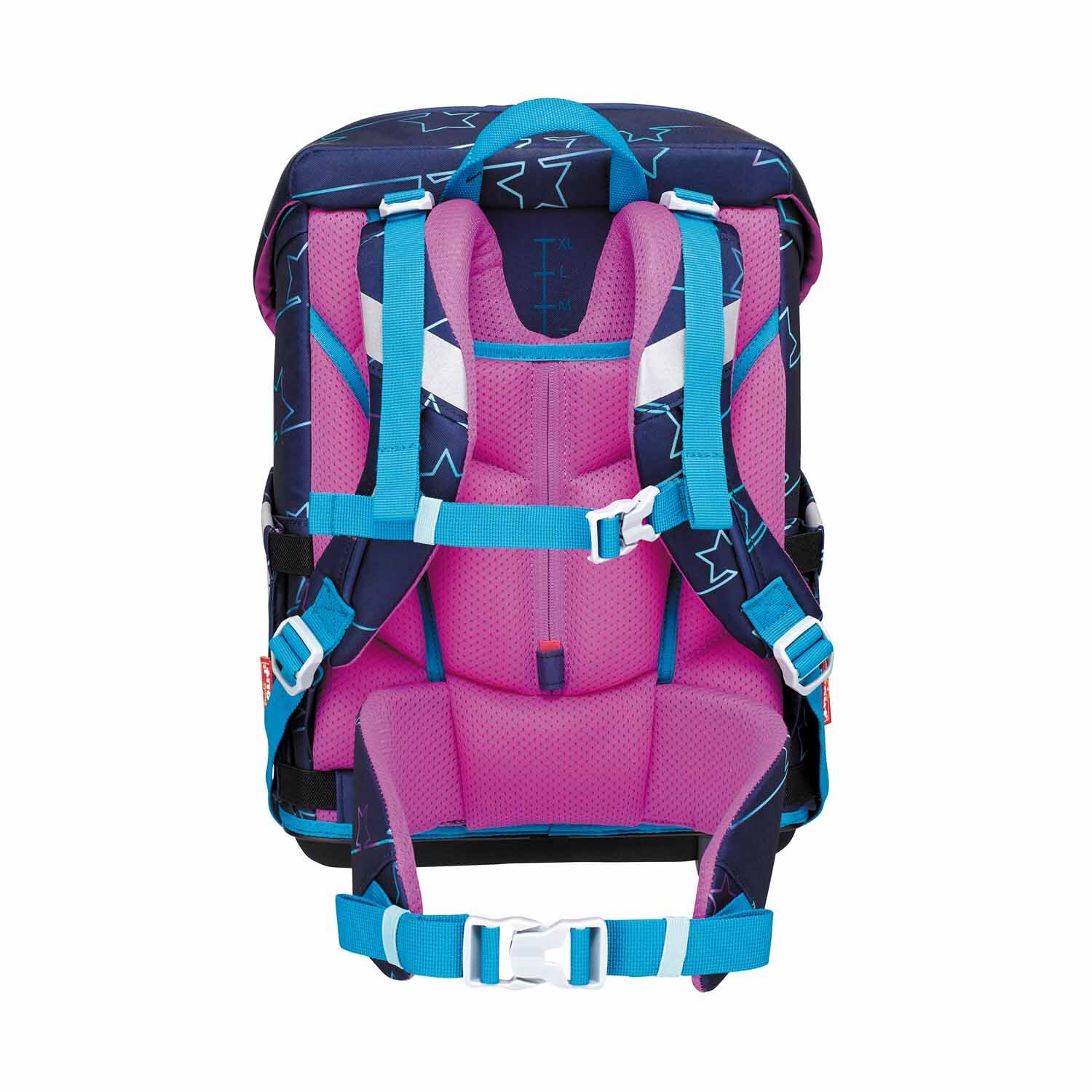 Scout Sunny II Schulranzen-Set 4-teilig mit Sporttasche Blue Star Scout Sunny II Schulranzen-Set 4-teilig mit Sporttasche Blue Star