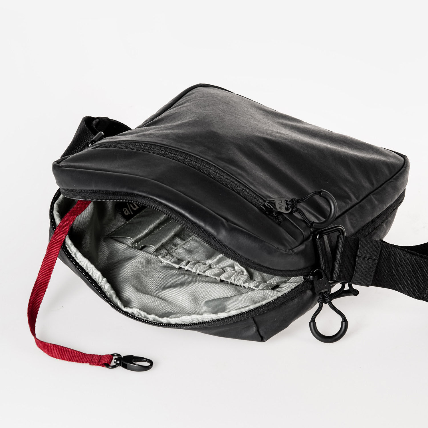 aunts & uncles Japan RE Oyabe Umhängetasche Black
