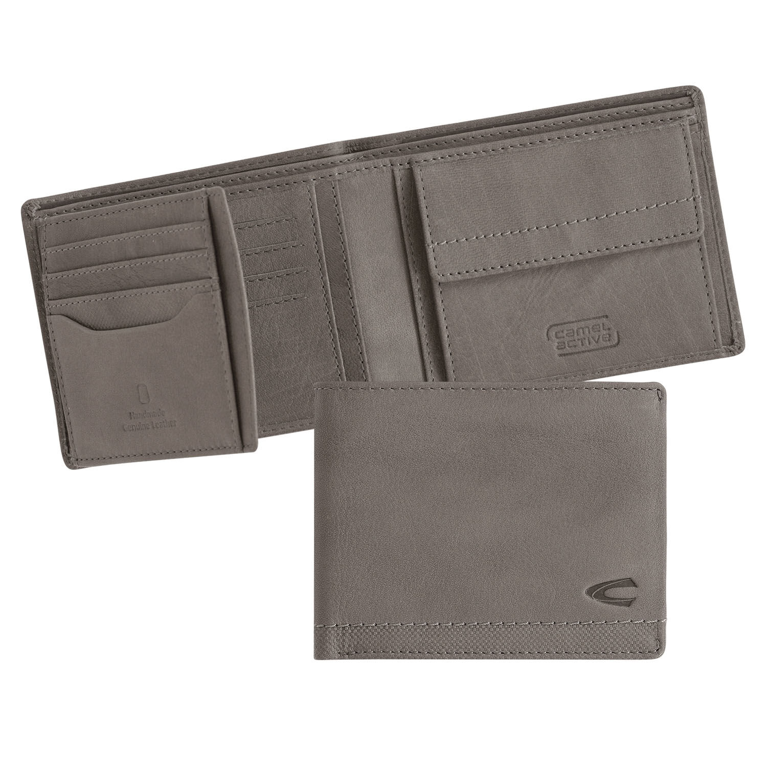 Camel Active Nimbus Geldbörse mit RFID Schutz 4191 Charcoal - grau