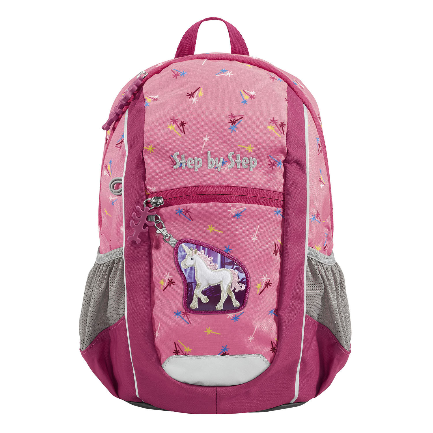 Step by Step Kinderrucksack KIGA MAXI Kindergartenrucksack-Set Little Unicorn Nuala