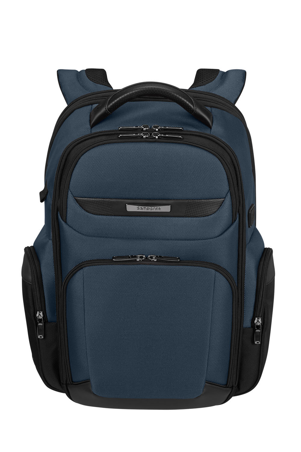 Samsonite Pro-DLX 6 Rucksack expandable 15.6" + GRATIS HOTELGUTSCHEIN Blau