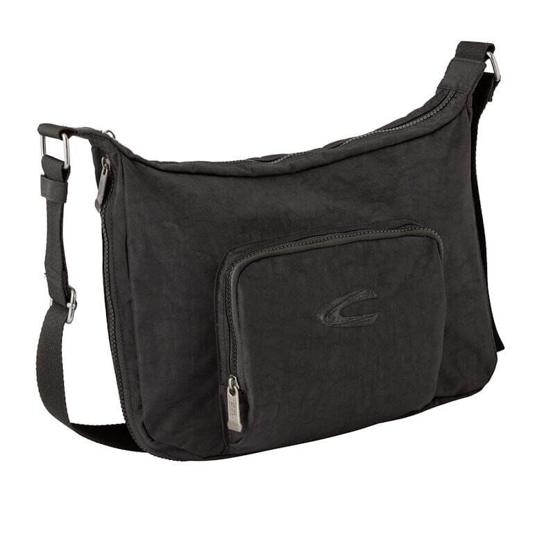 Camel Active JOURNEY Cross Bag M - erweiterbar, schwarz