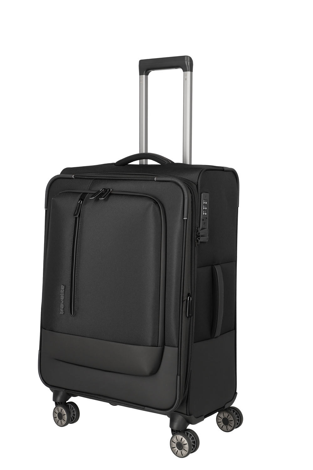 Travelite Crosslite Trolley M 4-Rollen erweiterbar
