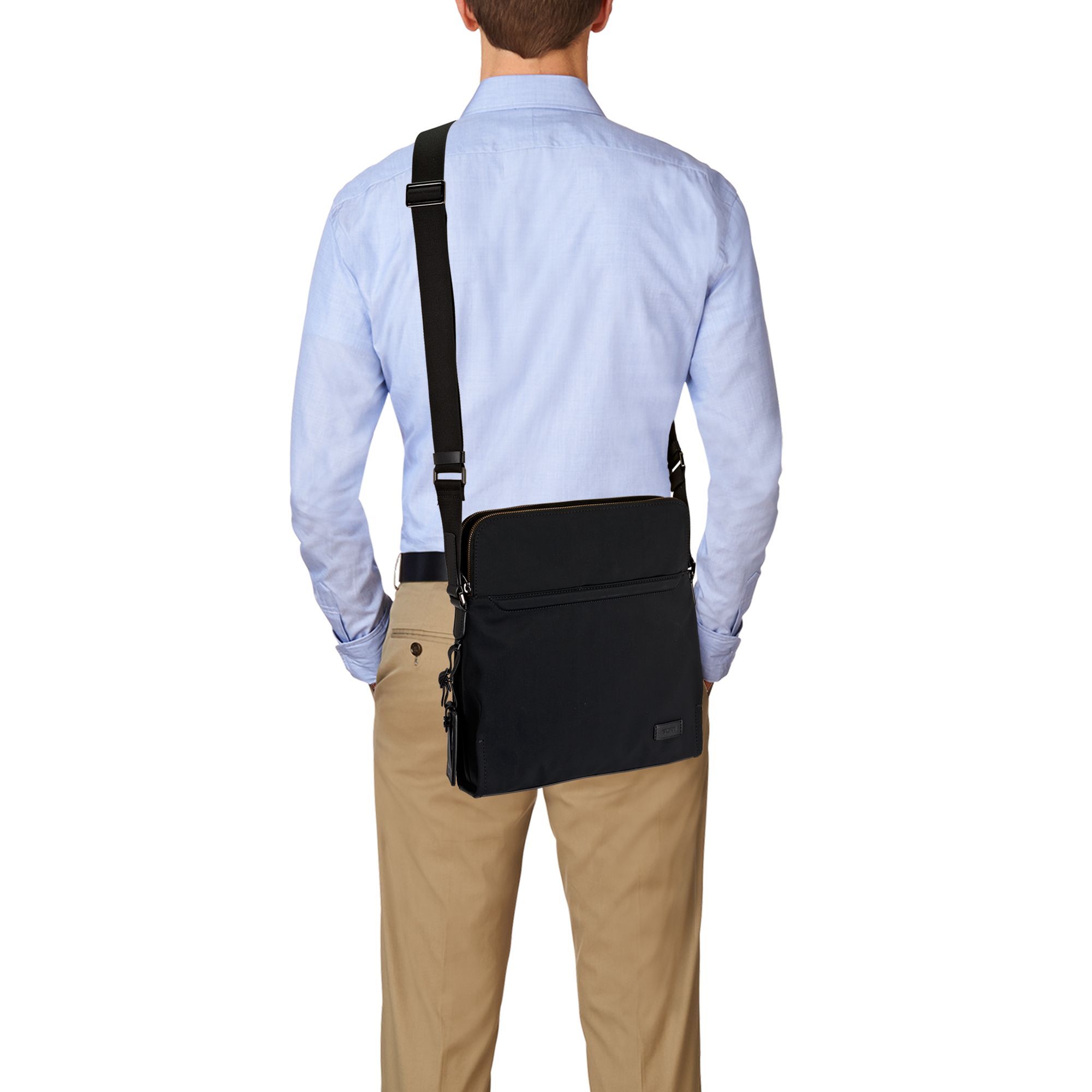 Tumi Harrison Nylon Stratton Umhängetasche Iron Tumi Harrison Nylon Stratton Umhängetasche Iron