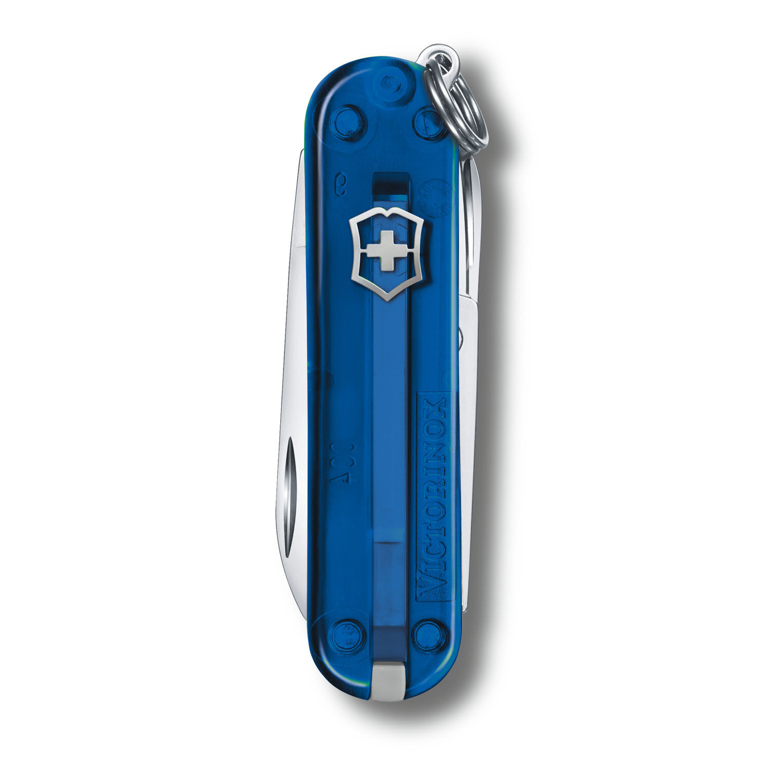 Victorinox Classic SD 7 Funktionen, kleines Taschenmesser Deep Ocean