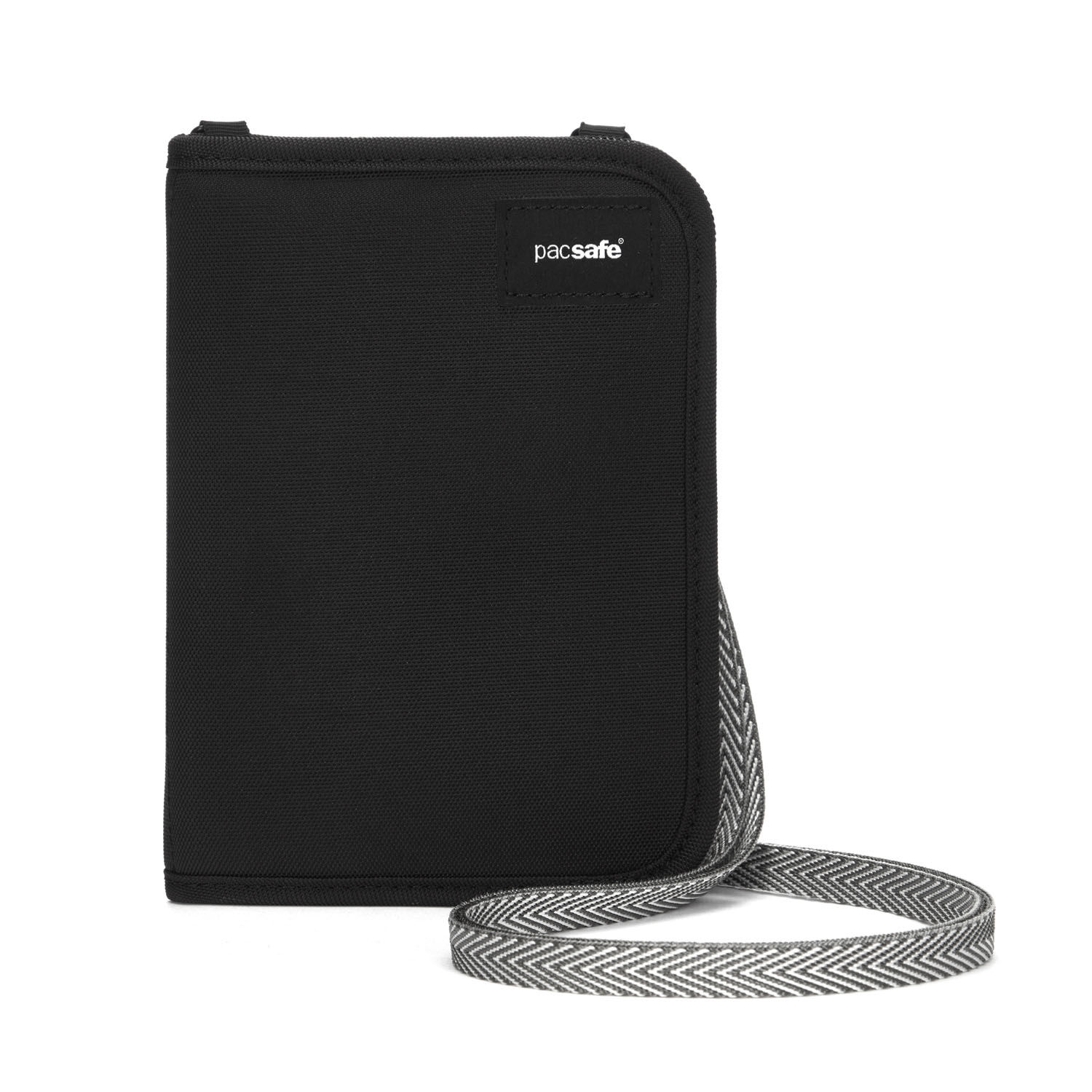 pacsafe RFIDsafe™ V150 RFID Blocking Compact Organizer Black