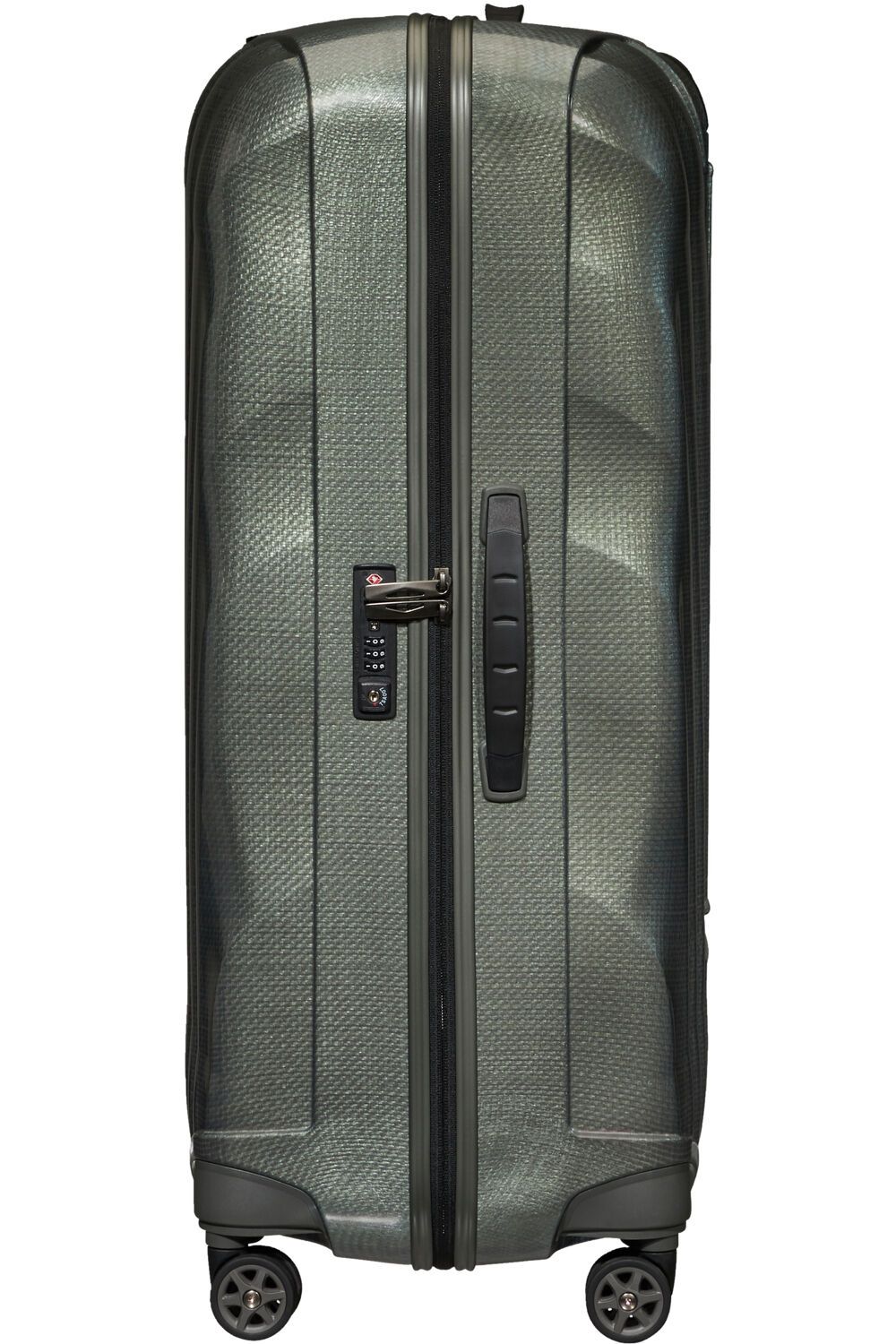 Samsonite C-Lite Trolley mit 4 Rollen 55cm + GRATIS HOTELGUTSCHEIN Metallic Green