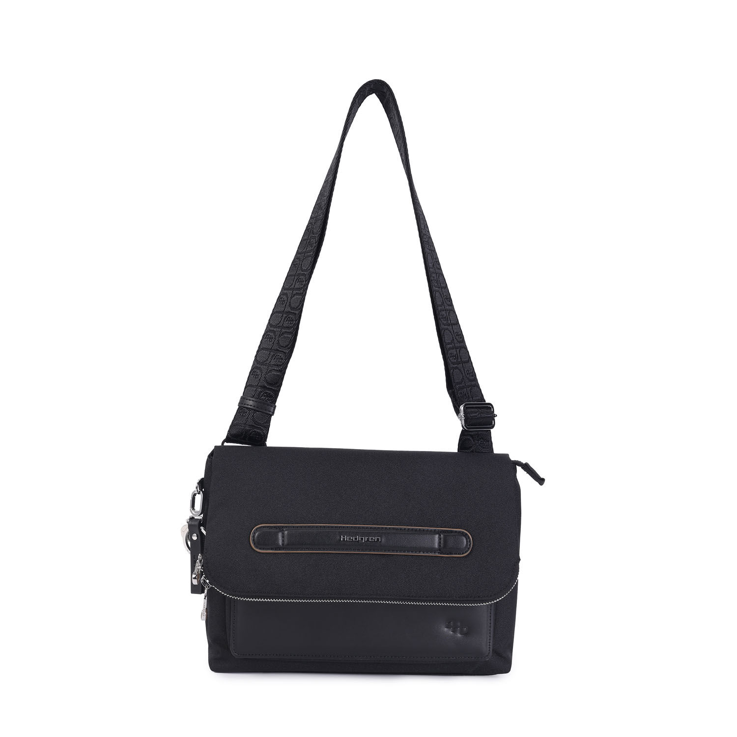 Hedgren Fika FRAPPE Handbag Flap + RFID Black