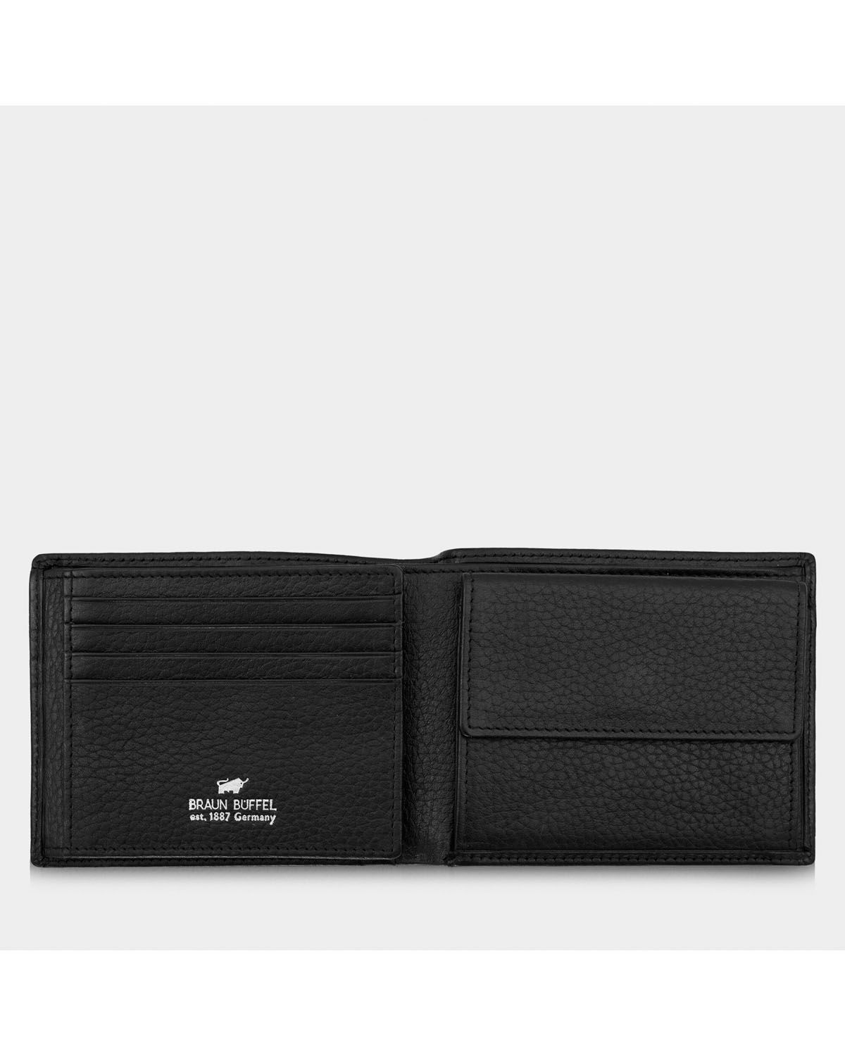 Braun Büffel Theo RFID Geldbörse 8CS schwarz