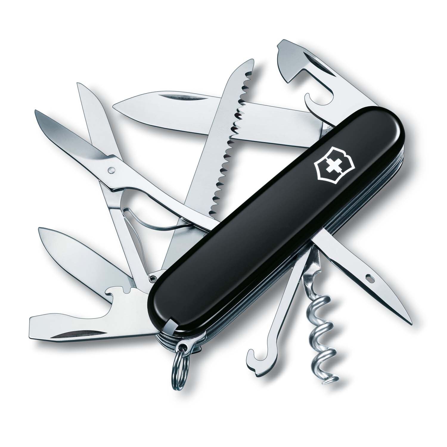 Victorinox Huntsman 15 Funktionen, Mittleres Taschenmesser Schwarz Victorinox Huntsman 15 Funktionen, Mittleres Taschenmesser Schwarz