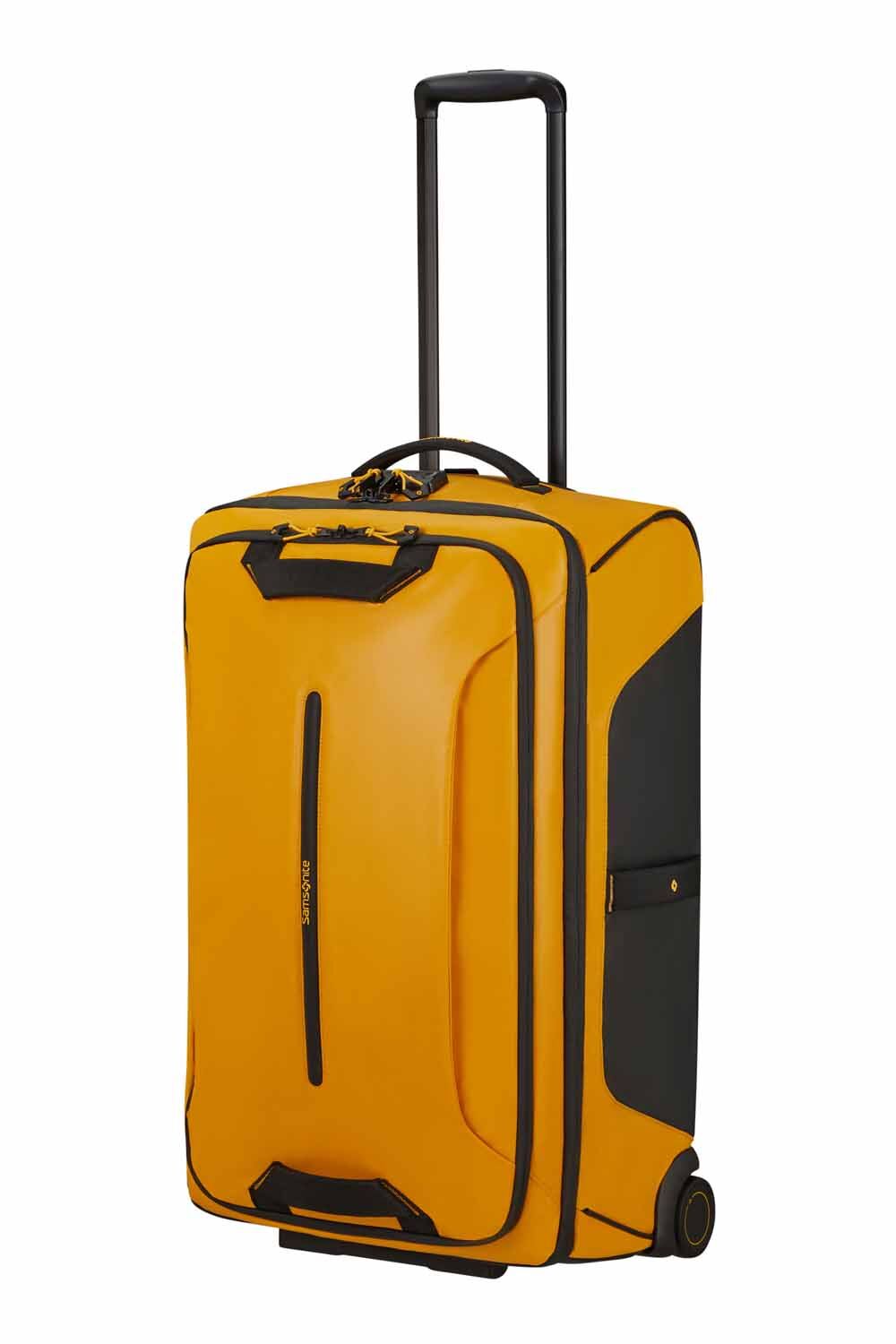 Samsonite Ecodiver Reisetasche mit Rollen 67 cm + GRATIS HOTELGUTSCHEIN Gelb