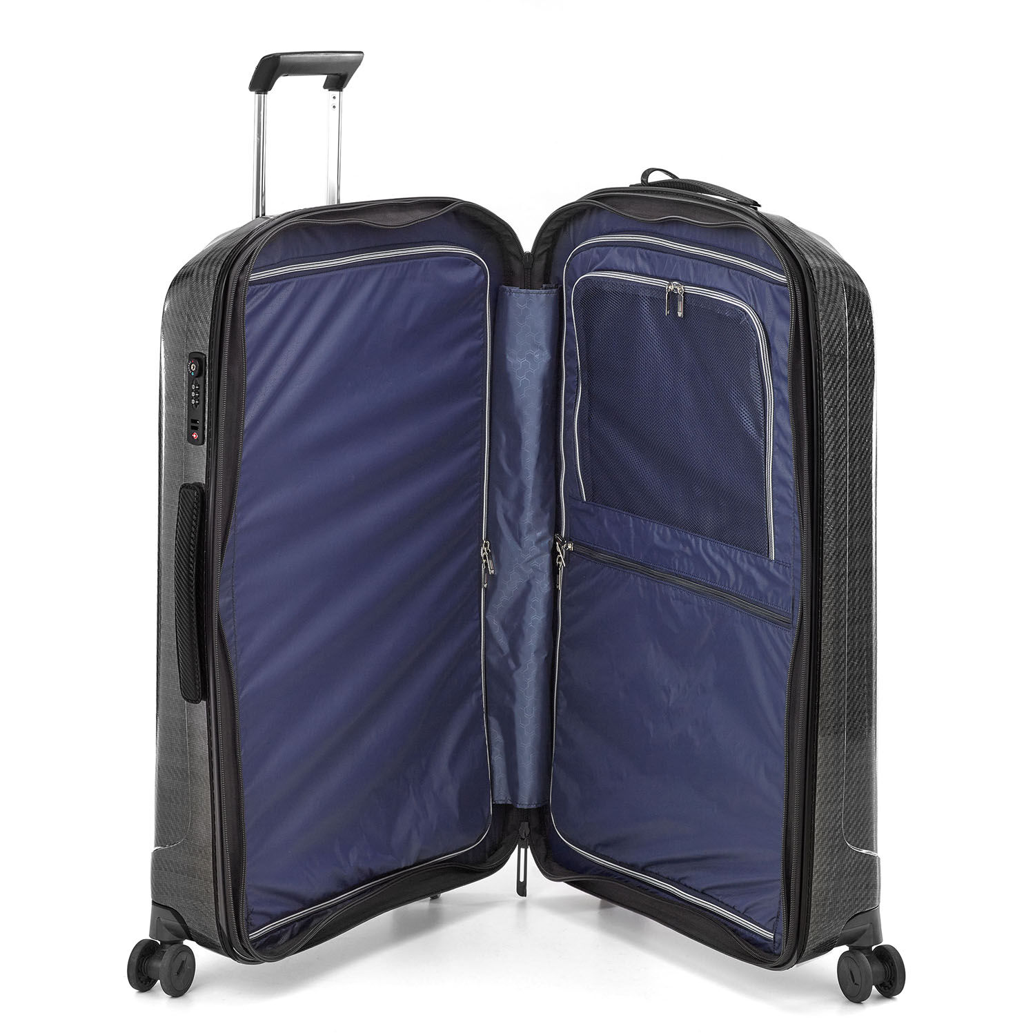 Roncato WE ARE GLAM DLX Mittelgrosser Koffer 70cm erweiterbar Black/Graphite