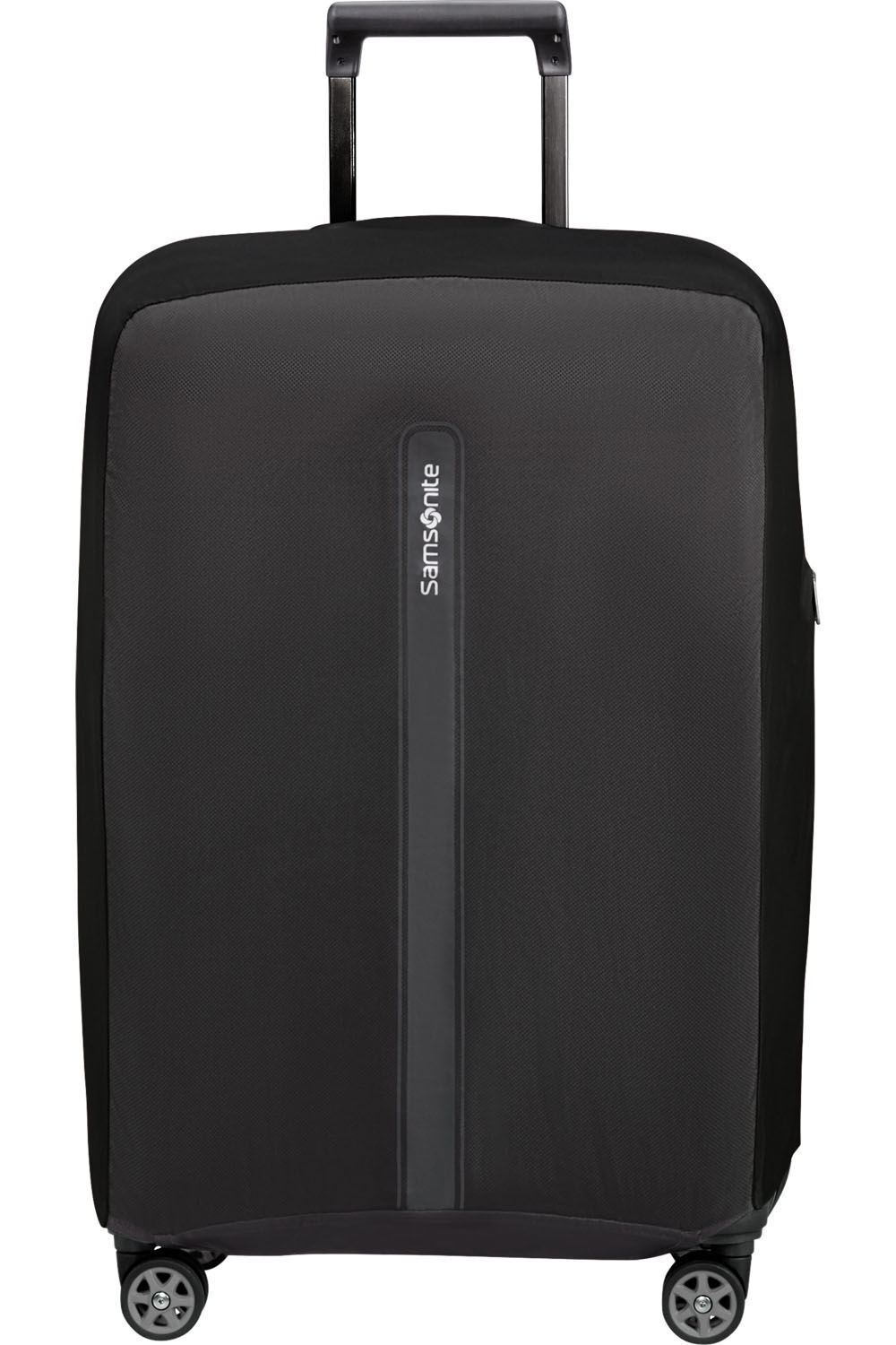 Samsonite TA Revolution Faltbare Schutzhülle für Koffer in der Größe M-Spinner 69cm, schwarz