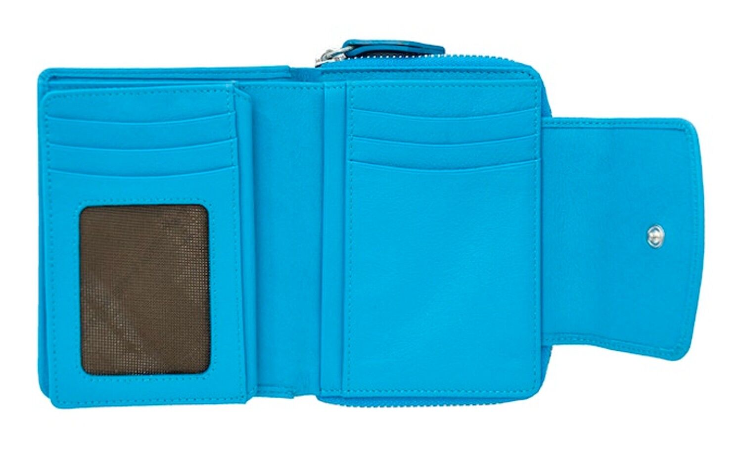 Braun Büffel JOY RFID RV-Geldbörse M 8CS türkis