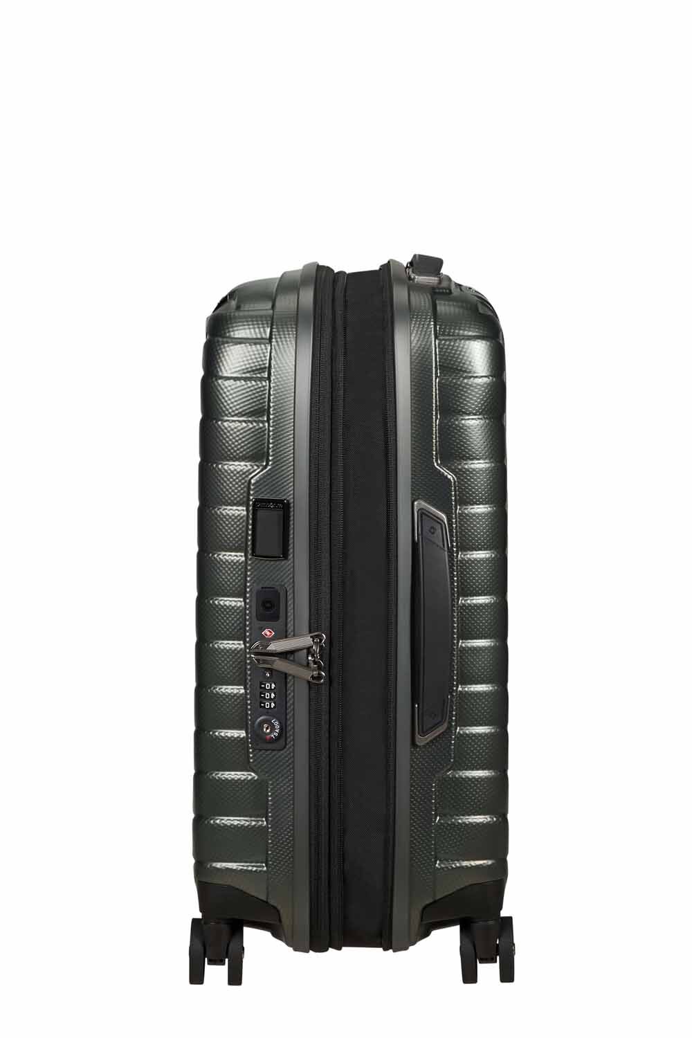 Samsonite Proxis Trolley mit 4 Rollen erweiterbar 55cm (23/26cm) + GRATIS HOTELGUTSCHEIN Matt Climbing Ivy Samsonite Proxis Trolley mit 4 Rollen erweiterbar 55cm (23/26cm) + GRATIS HOTELGUTSCHEIN Matt Climbing Ivy