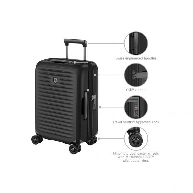 Victorinox Airox Advanced Frequent Flyer Carry-On, erweiterbar Schwarz