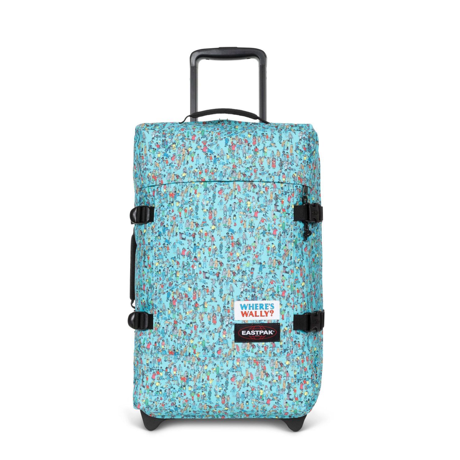 Eastpak Tranverz SPECIAL EDITION S Trolley 2 Rollen Where's Wally Pattern Blue