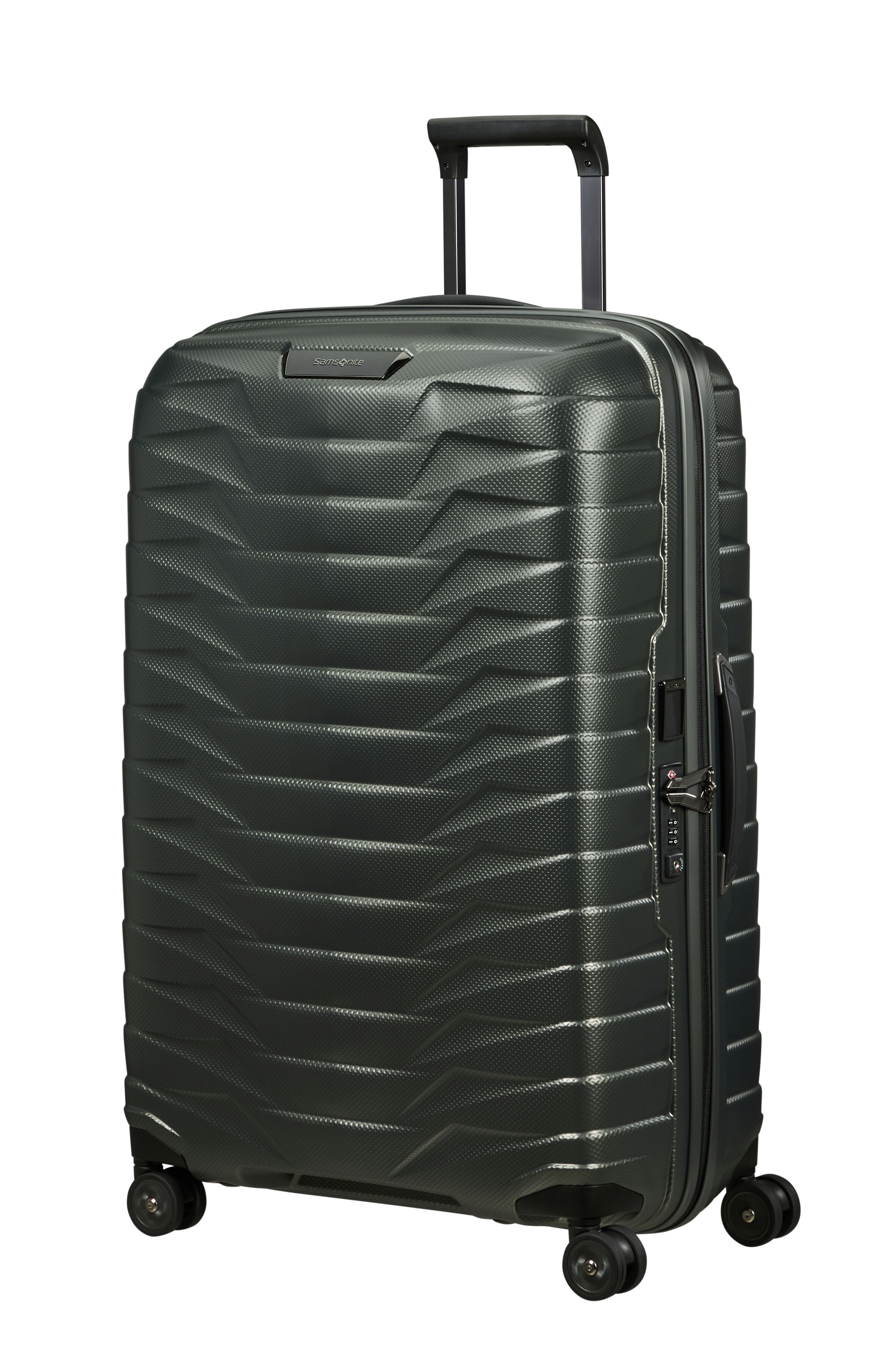 Samsonite Proxis Trolley mit 4 Rollen 75cm + GRATIS HOTELGUTSCHEIN Matt Climbing Ivy Samsonite Proxis Trolley mit 4 Rollen 75cm + GRATIS HOTELGUTSCHEIN Matt Climbing Ivy