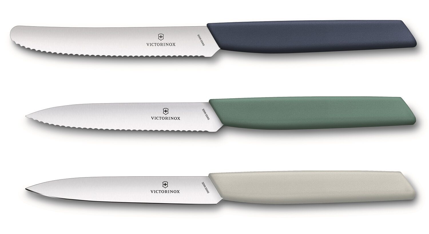 Victorinox Swiss Modern Gemüsemesser-Set, 3-teilig