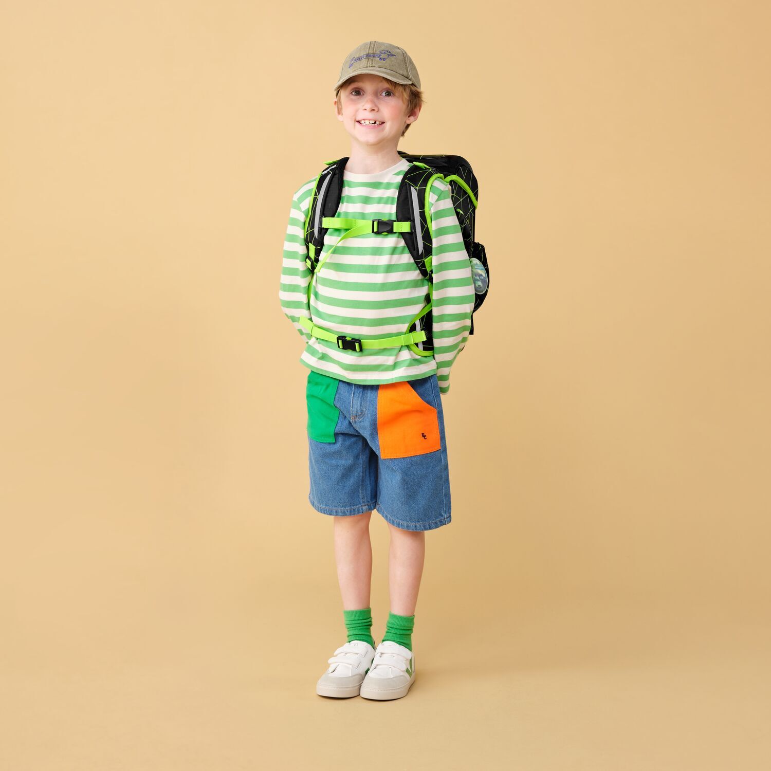 ergobag cubo light LUMI Edition Schulranzen Set 6-teilig 2025 CyBär Race