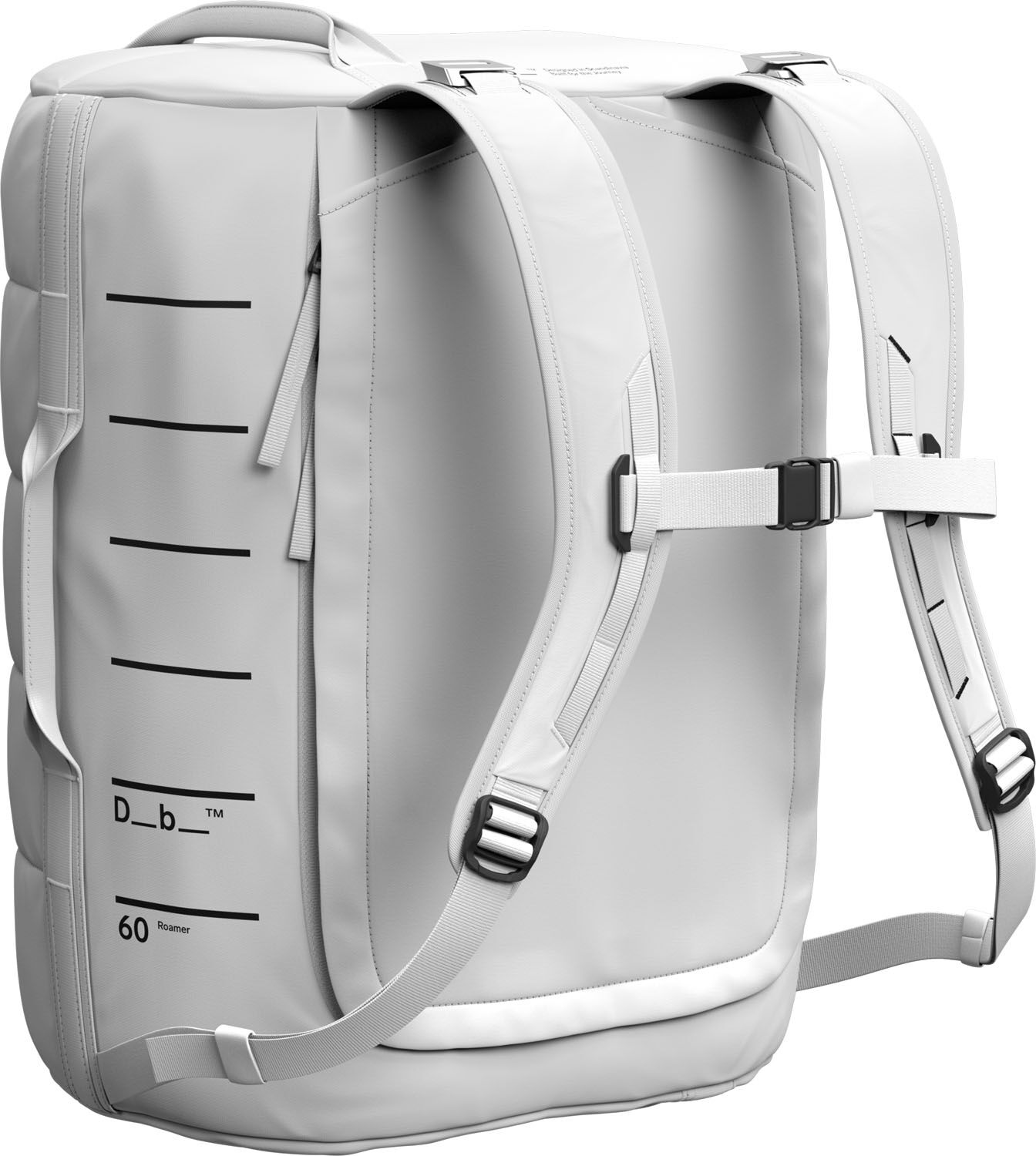 D_b_ Roamer Duffel / Backpack 60L White Out