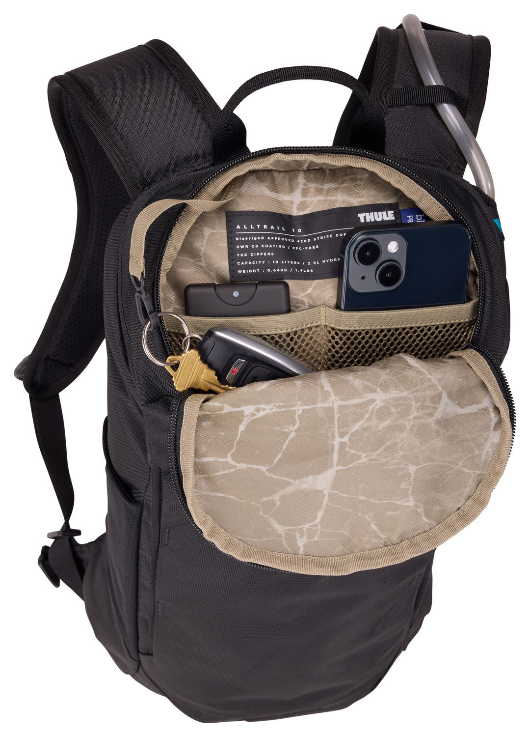THULE AllTrail Trinkblasenrucksack 10 L Black