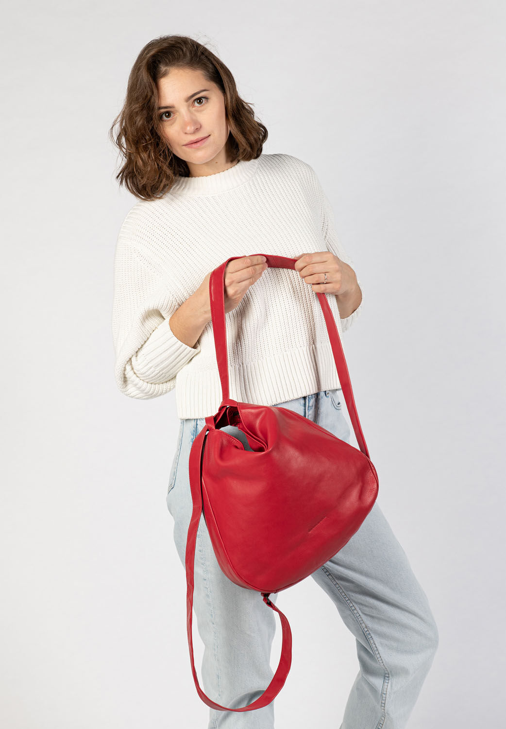 aunts & uncles Heavenly Meadow Pleasance Schultertasche / Rucksack crimson red aunts & uncles Heavenly Meadow Pleasance Schultertasche / Rucksack crimson red