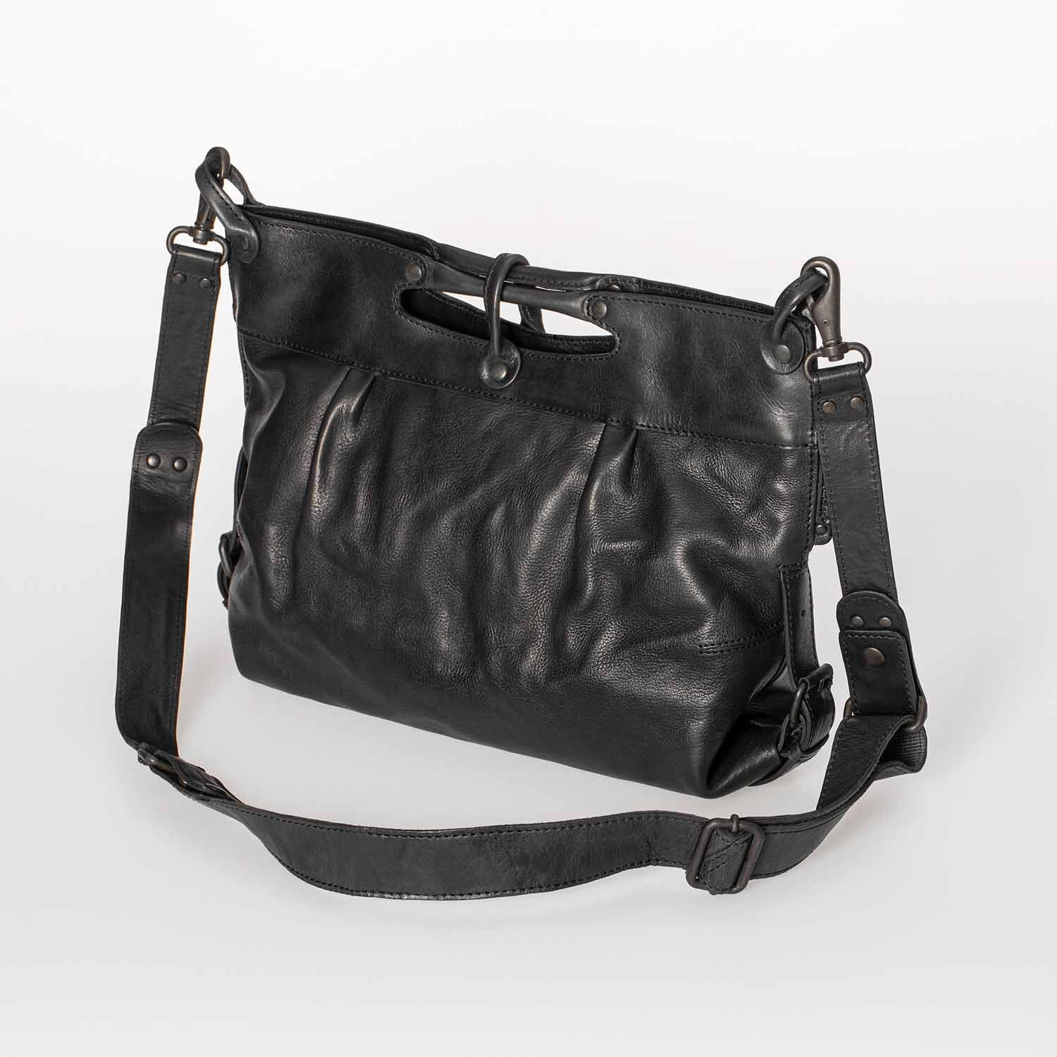 aunts & uncles Grandma's Luxury Club Mrs. Muffin Umhängetasche blacksmoke