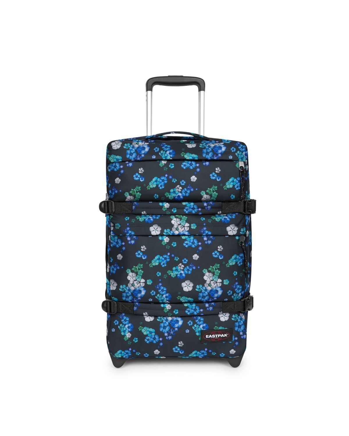 Eastpak Transit'R Plus Reisetrolley S mit 2 Rollen, Authentic Contemporary Floral Bloom Black