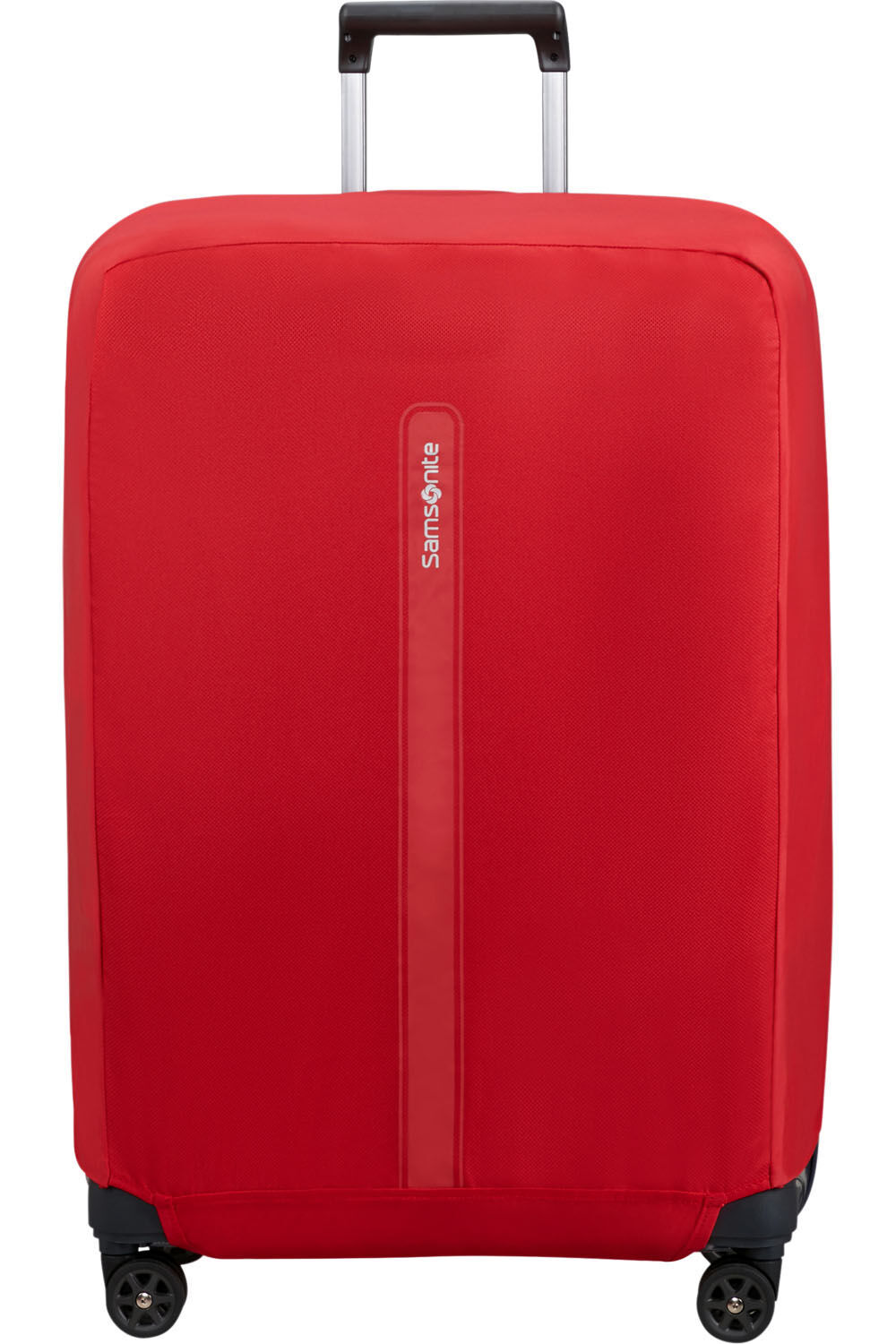 Samsonite TA Revolution Faltbare Schutzhülle für Koffer in der Größe L, Rot