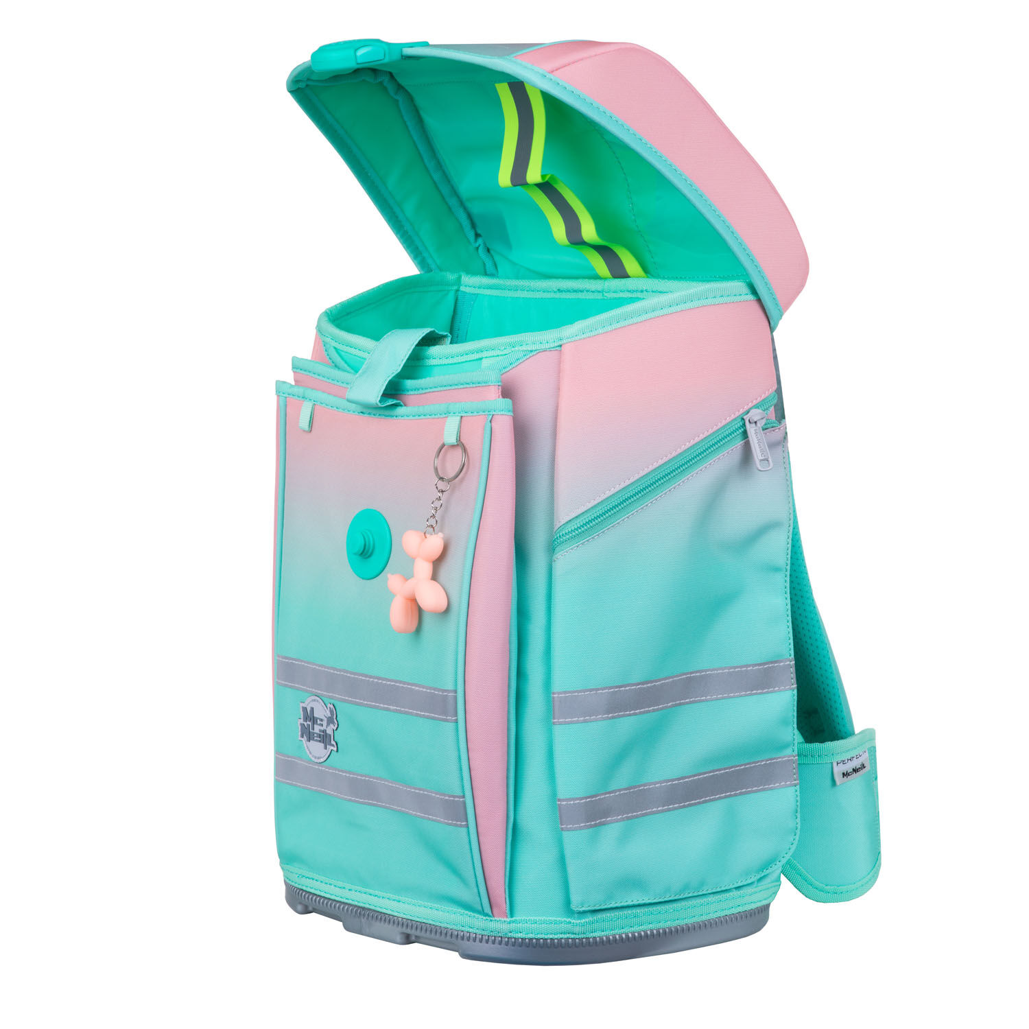 McNeill Perfecto Kollektion 2025 -Schulranzen-Set 5tlg., Gradient Strawberry