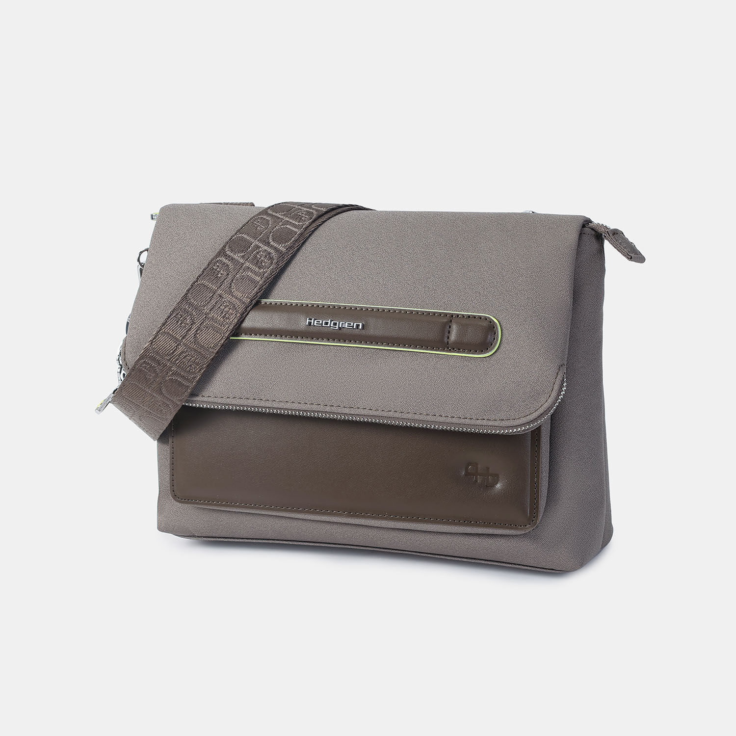 Hedgren Fika FRAPPE Handbag Flap + RFID Vintage Taupe