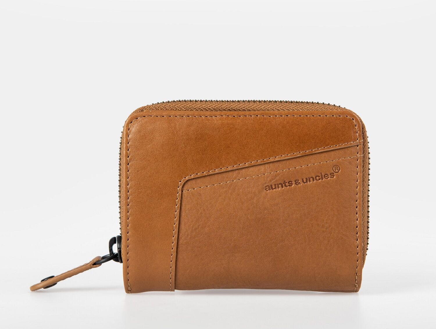 aunts & uncles Grandma's Luxury Club ELENA kompakte RV-Geldbörse caramel