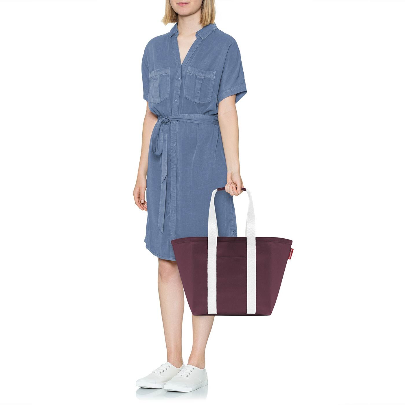 Reisenthel Shopping re-shopper 1 aubergine