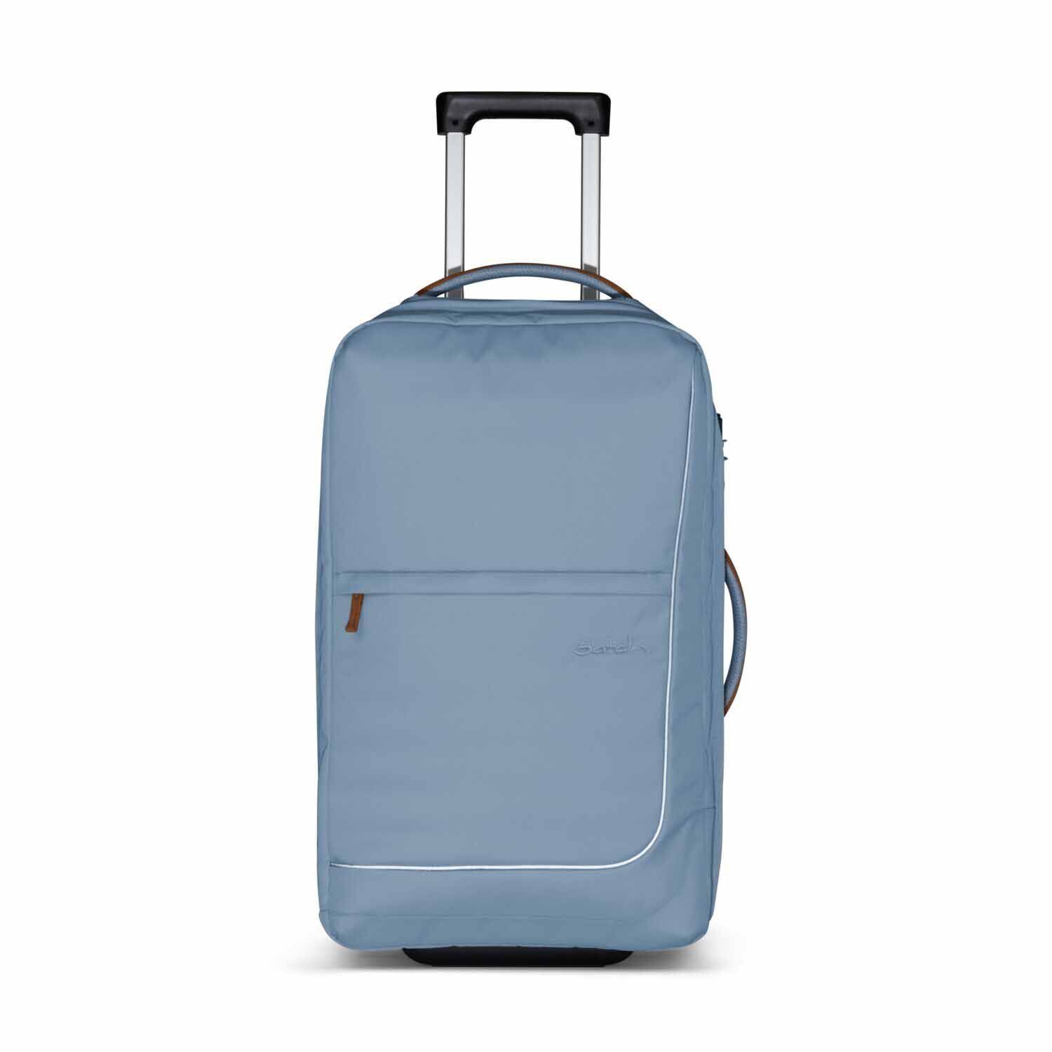 satch Koffer flow M Trolley Pure Ice Blue