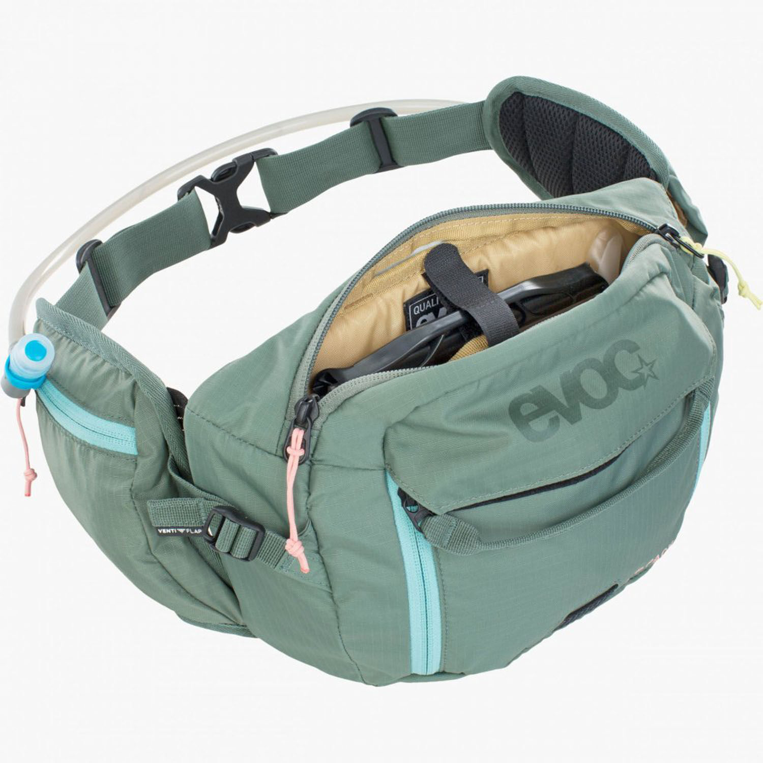 evoc HIP PACK 3 + HIP PACK Hydration Bladder 1,5 Olive