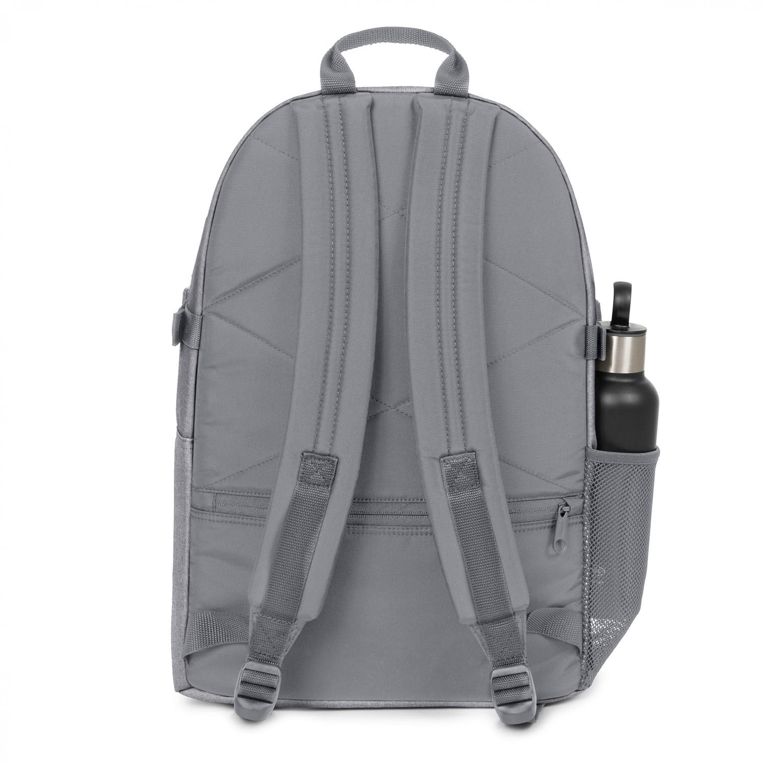 Eastpak Double PRO Rucksack mit zwei Vordertaschen Sunday Grey