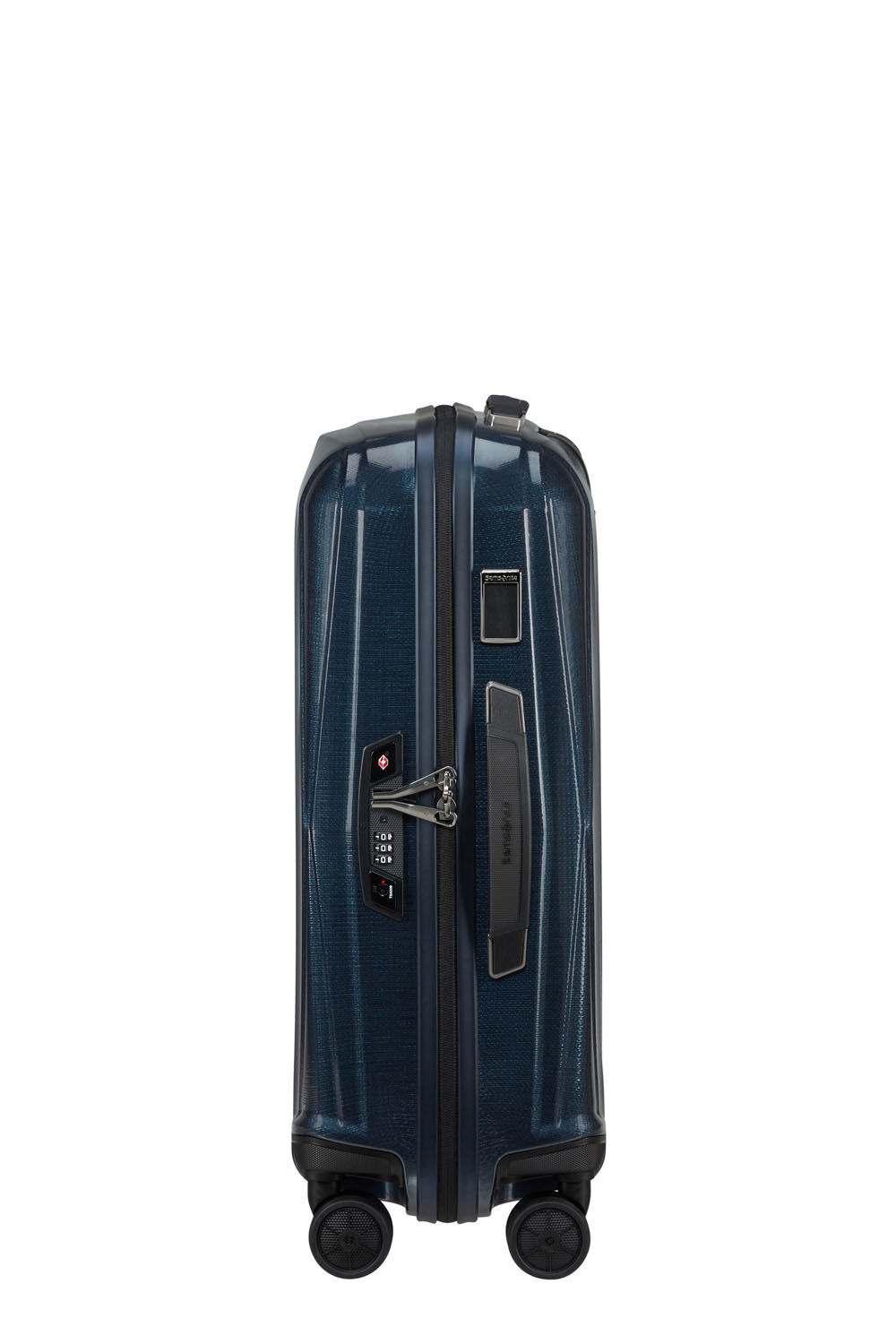 Samsonite Major-Lite Trolley mit 4 Rollen erweiterbar 55cm + GRATIS HOTELGUTSCHEIN Midnight Blue