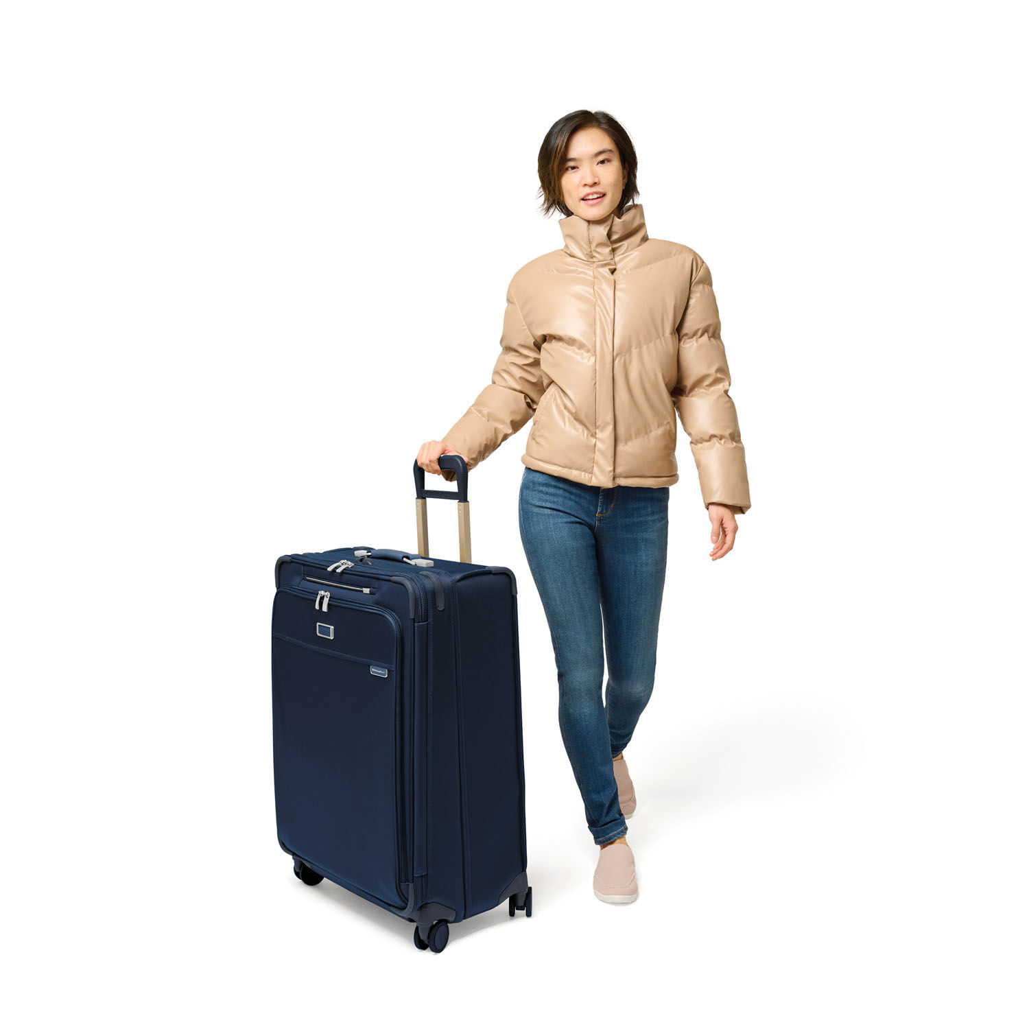 Briggs & Riley Baseline Large Expandable Spinner Navy