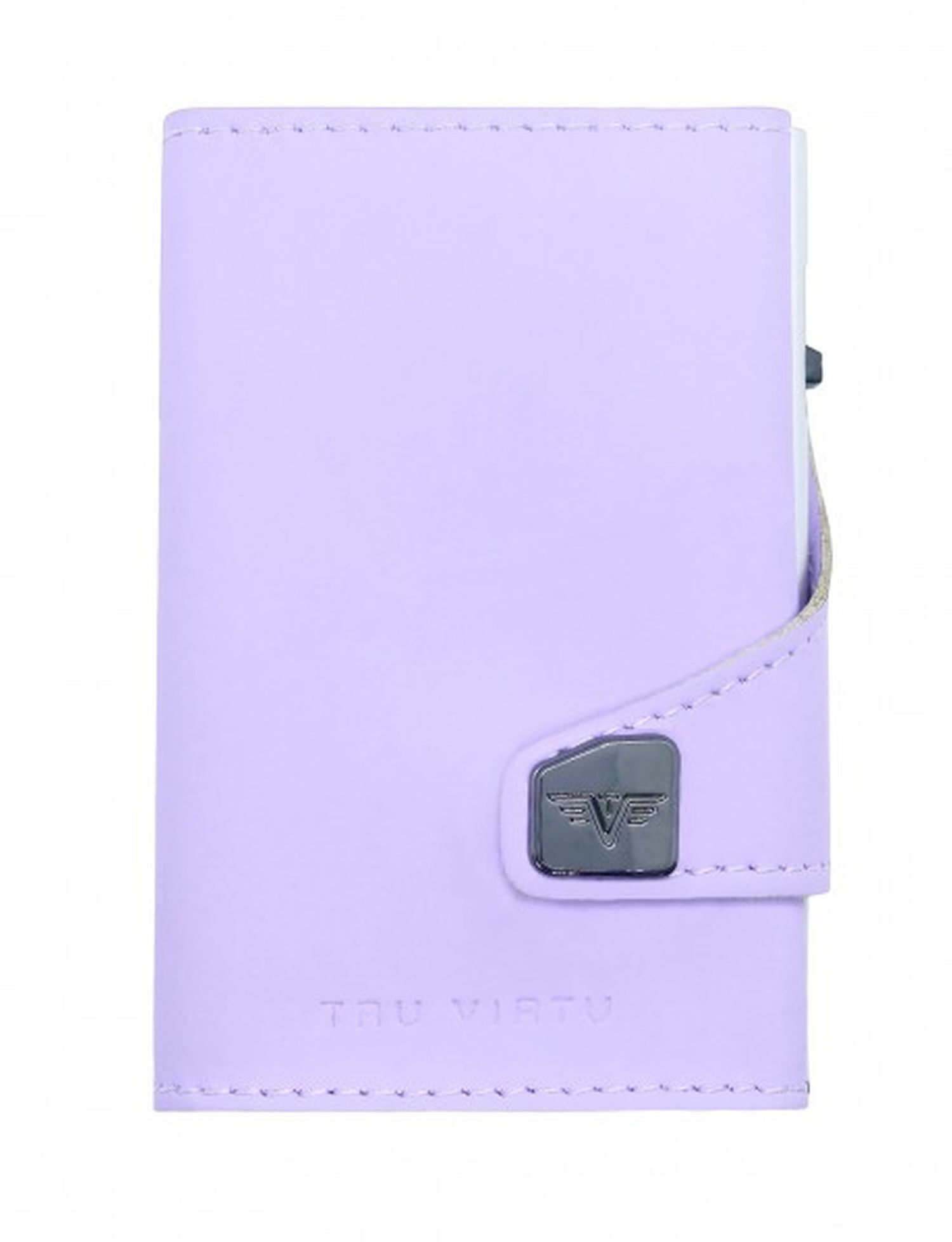 Tru Virtu Click & Slide Wallet *Special Edition* Lilac Matt/Silver