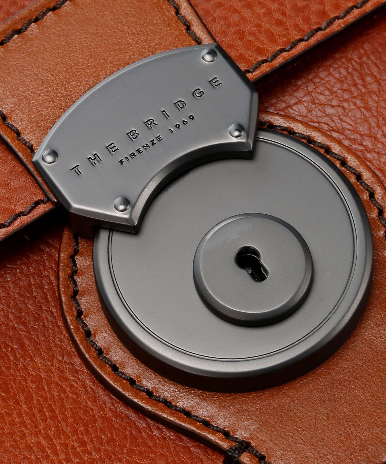 The Bridge Capalbio Laptop Rucksack Cognac