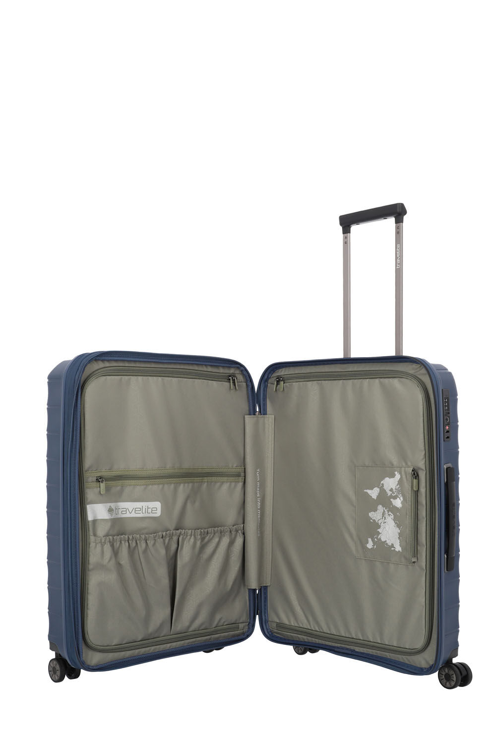 Travelite Mooby Trolley M erweiterbar, 4-Rollen Marine Travelite Mooby Trolley M erweiterbar, 4-Rollen Marine