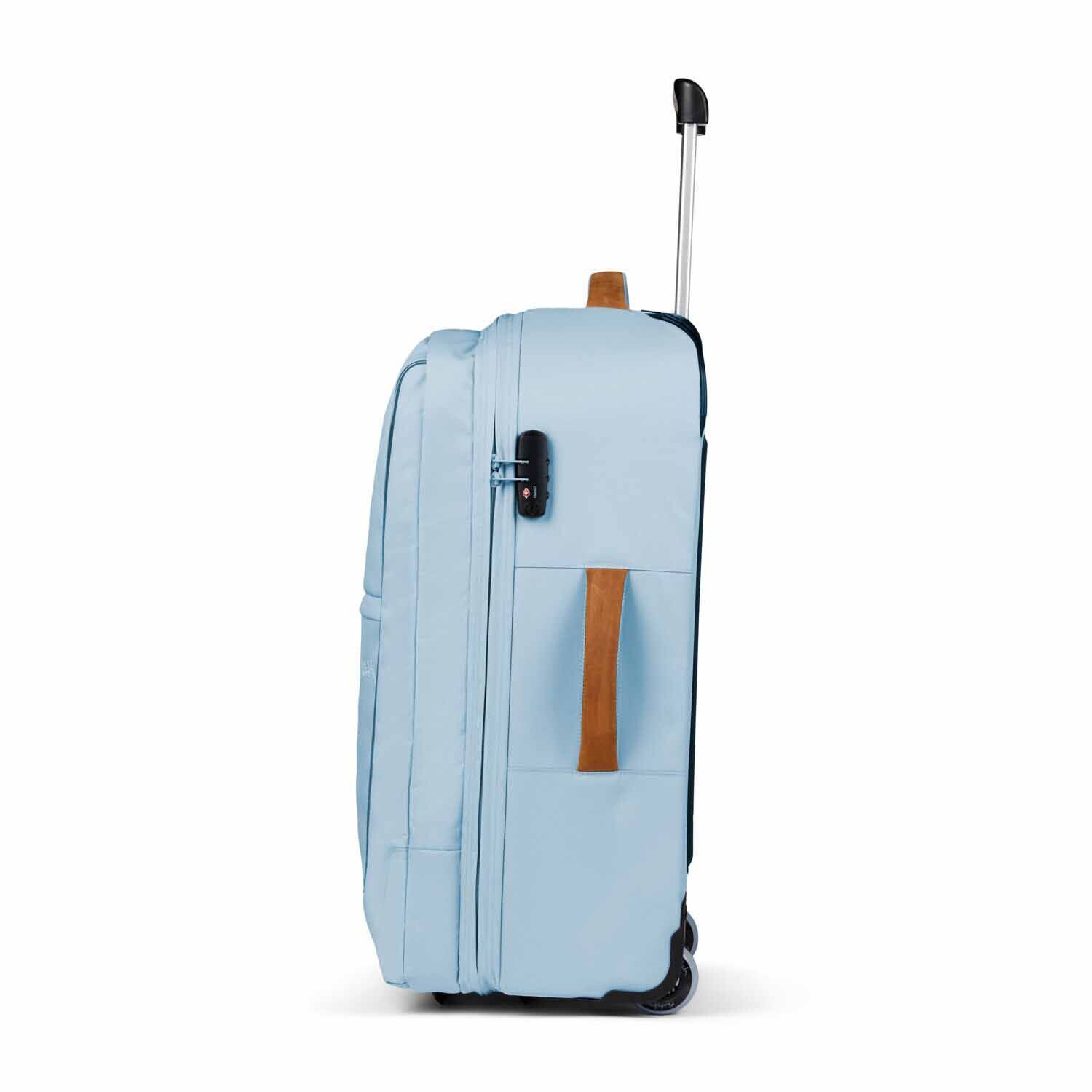 satch Koffer flow M Trolley Pure Ice Blue