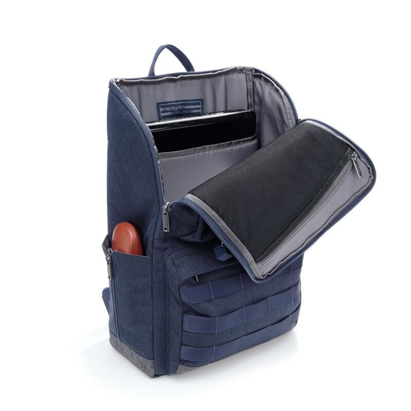 Hedgren Knock Out TENNIN Backpack Medium mit Laptopfach 15.6" Parisian Night Blue