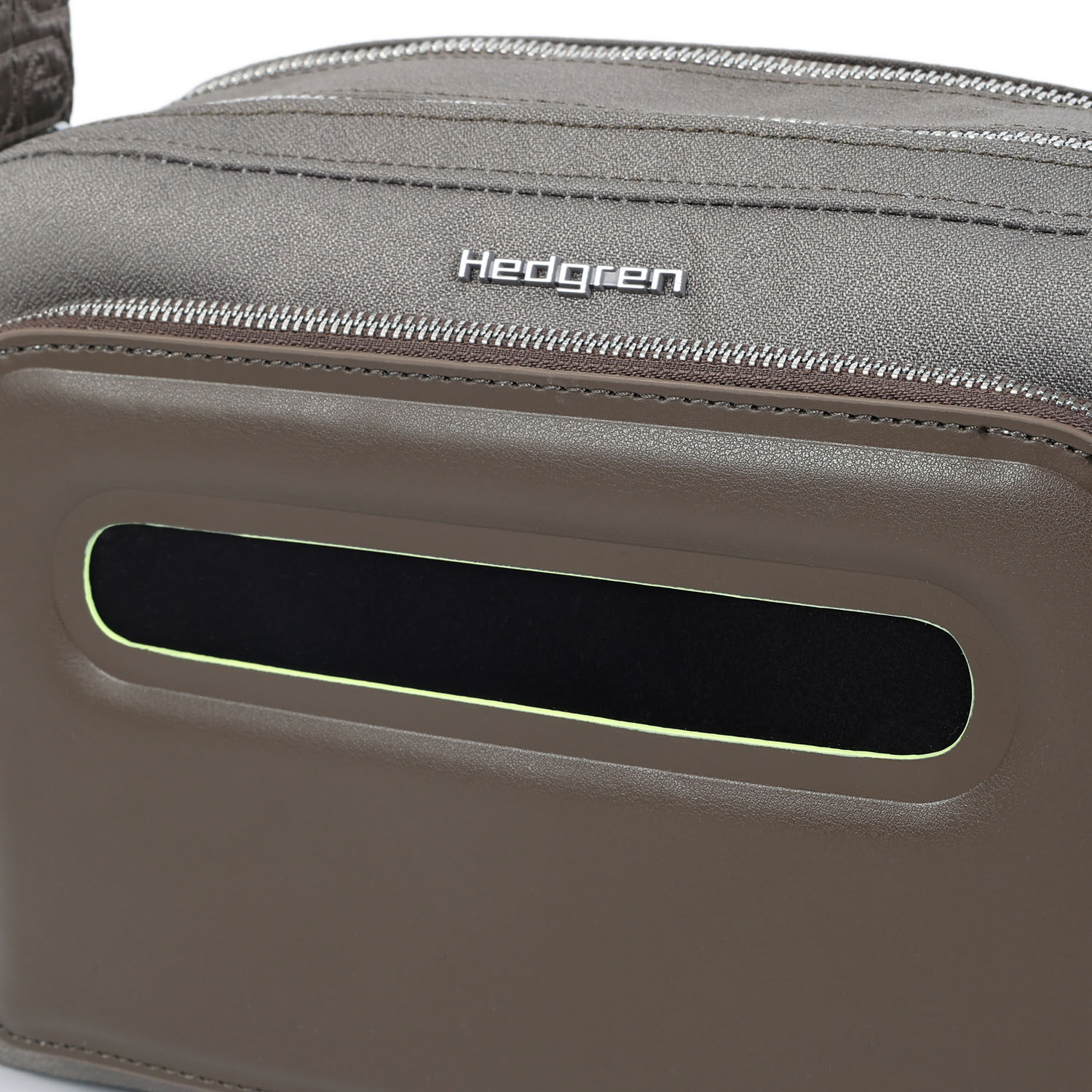 Hedgren Fika ESPRESSO Mittlerer Crossover + RFID Vintage Taupe