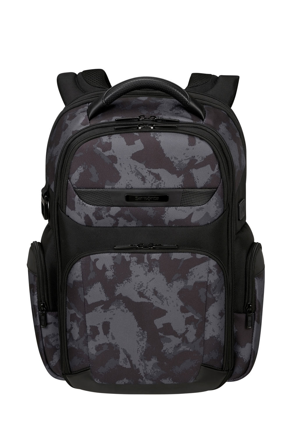 Samsonite Pro-DLX 6 Rucksack expandable 15.6" + GRATIS HOTELGUTSCHEIN Camouflage