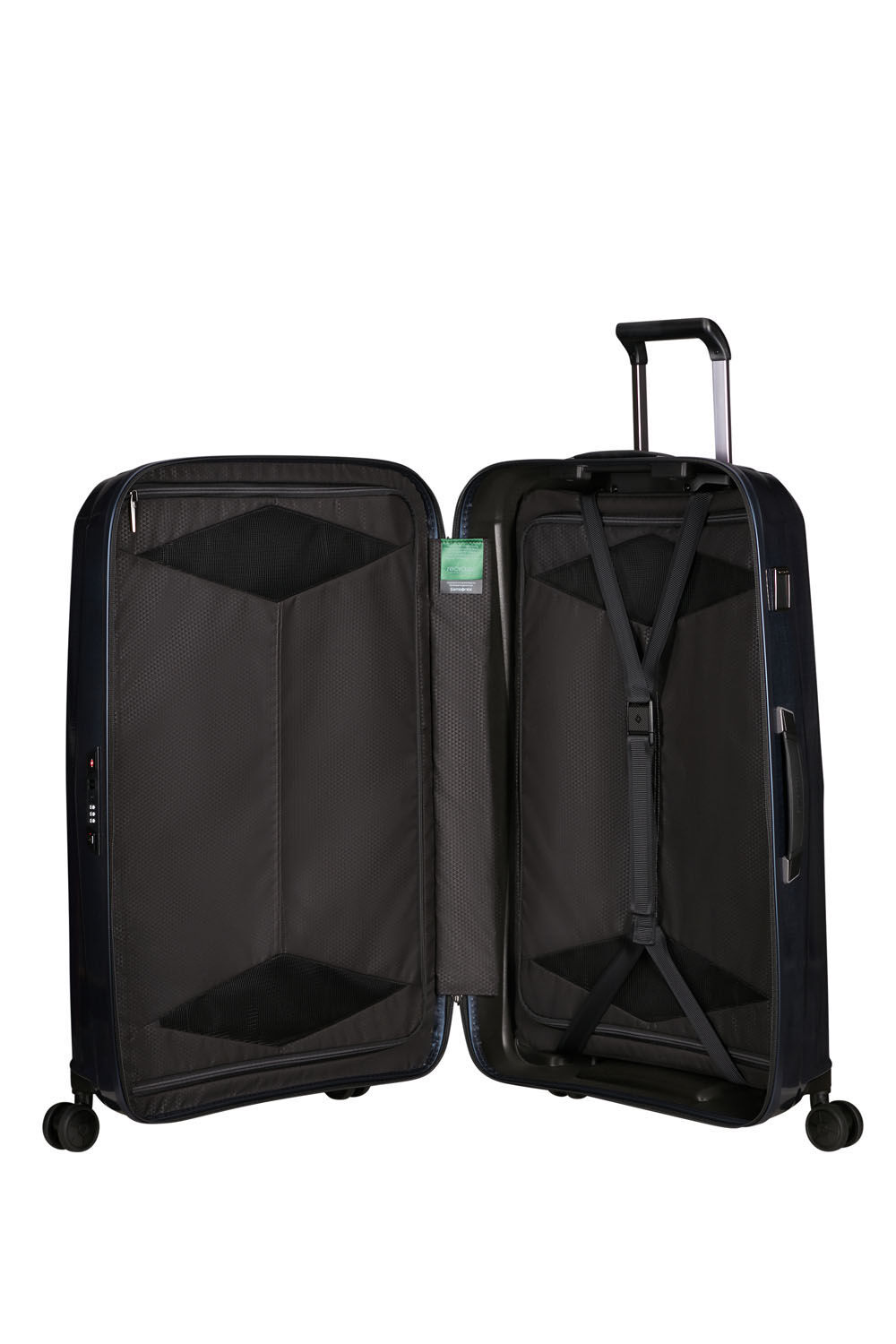Samsonite Major-Lite Trolley mit 4 Rollen 77cm + GRATIS HOTELGUTSCHEIN Midnight Blue