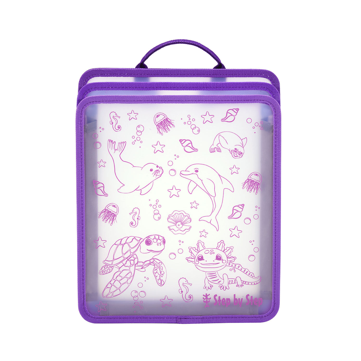 Step by Step Schulzubehör Faltbare Heftbox Purple