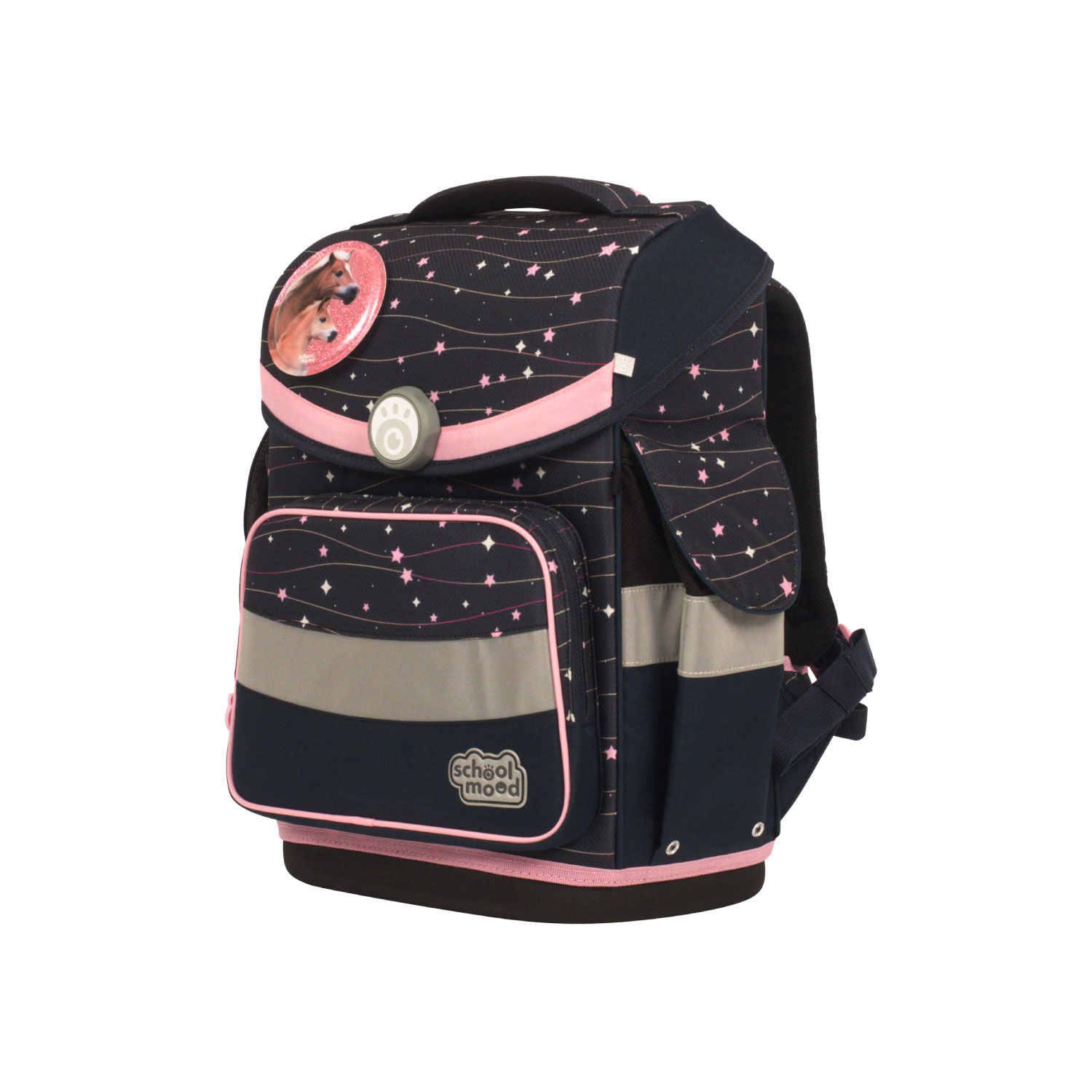 School-Mood Timeless Schulranzenset 7-teilige Ella (Pony)